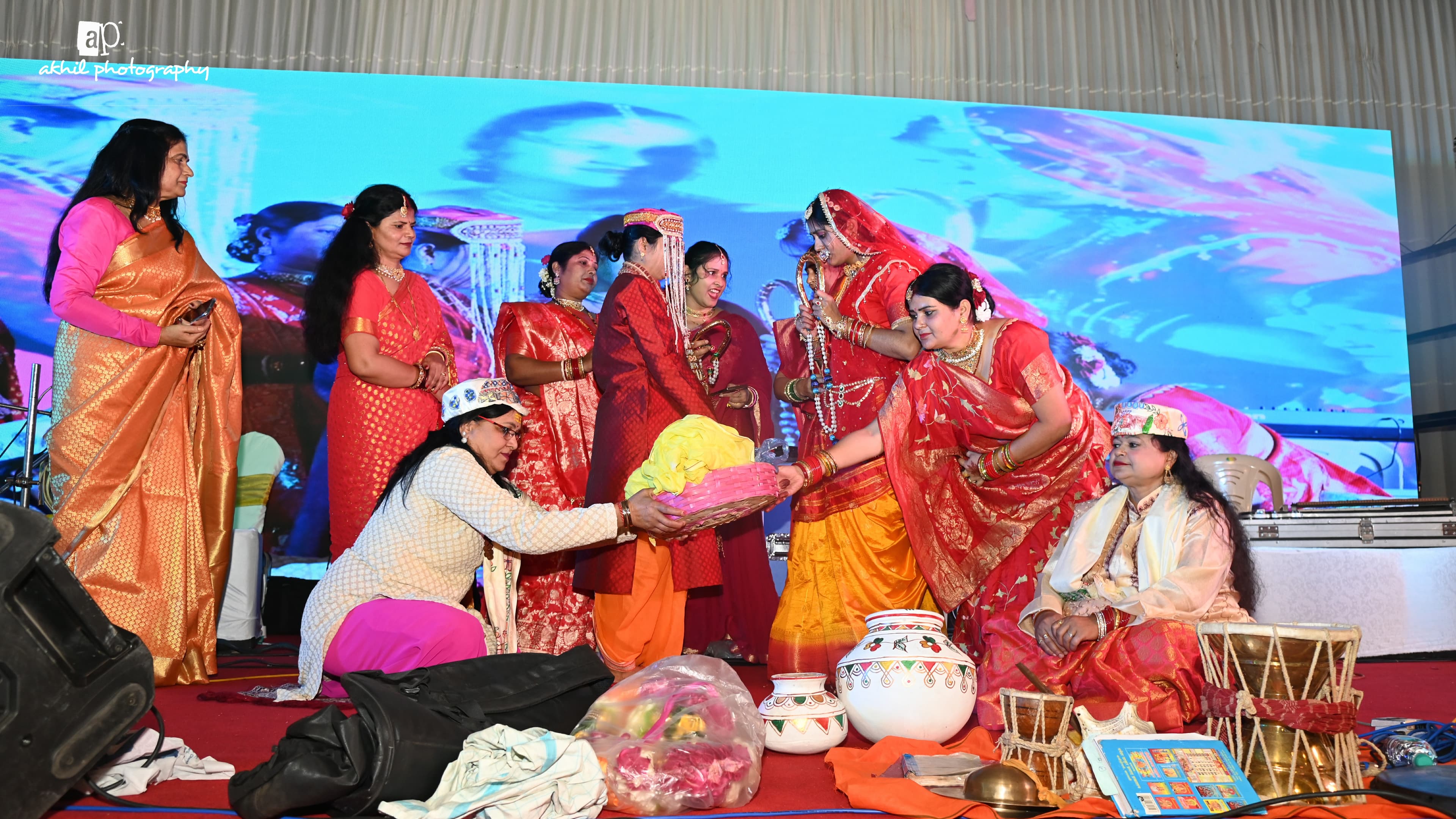 Mithila Mahotsav 2026 - Evening cultural lighting